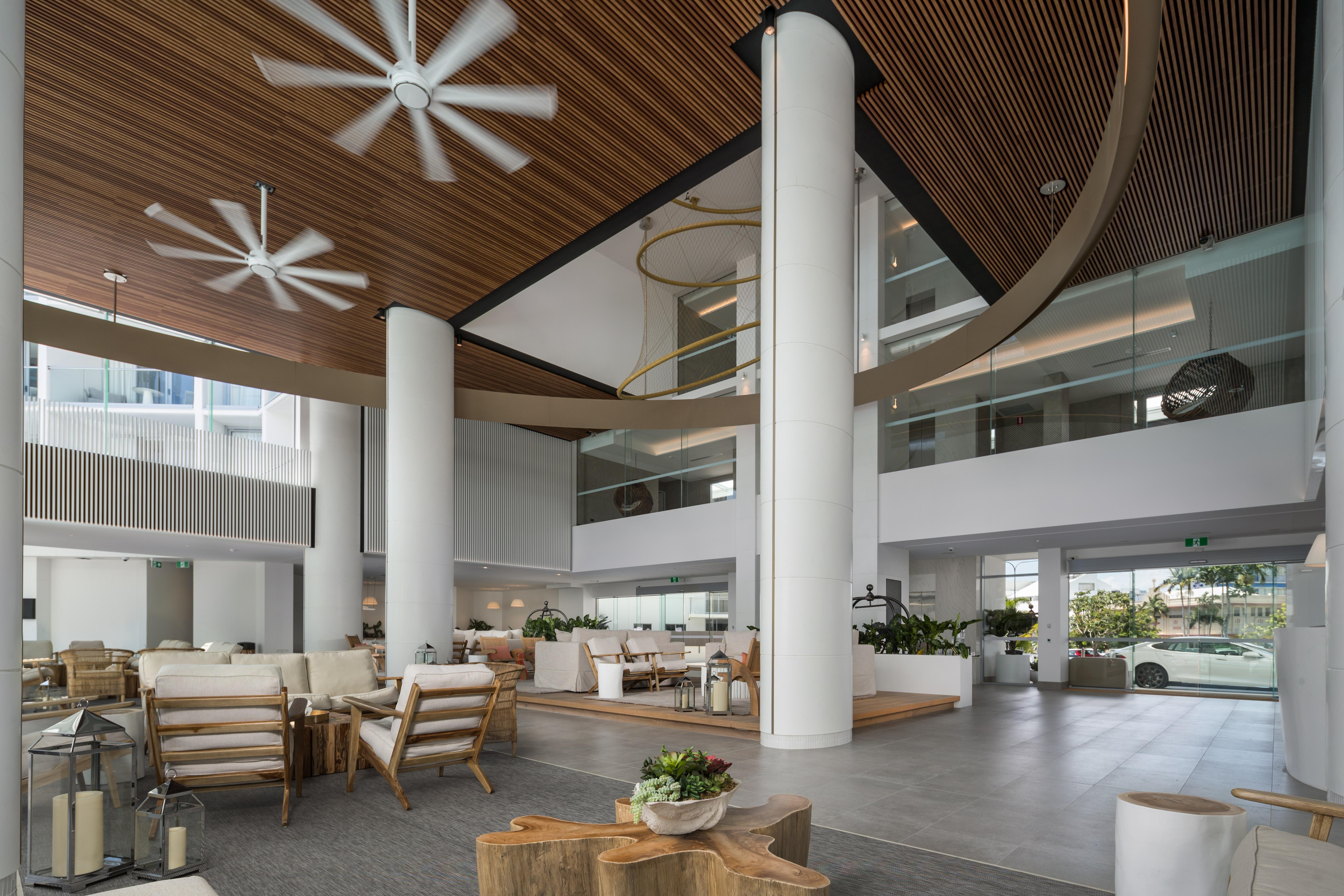 Crystalbrook Riley Hotell Cairns Eksteriør bilde The lobby of the new hospital